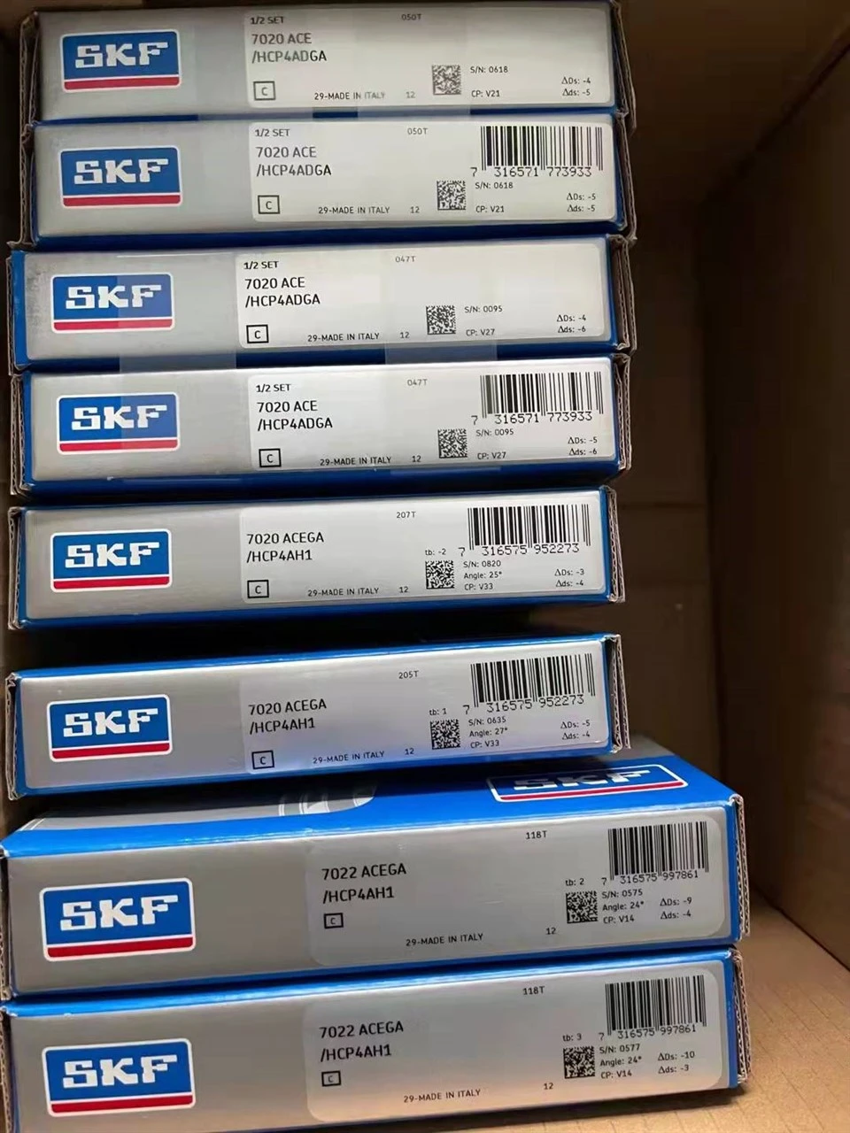 7201 CD/P4ADBA - Super-Precision Single Row Angular Contact Ball Bearing